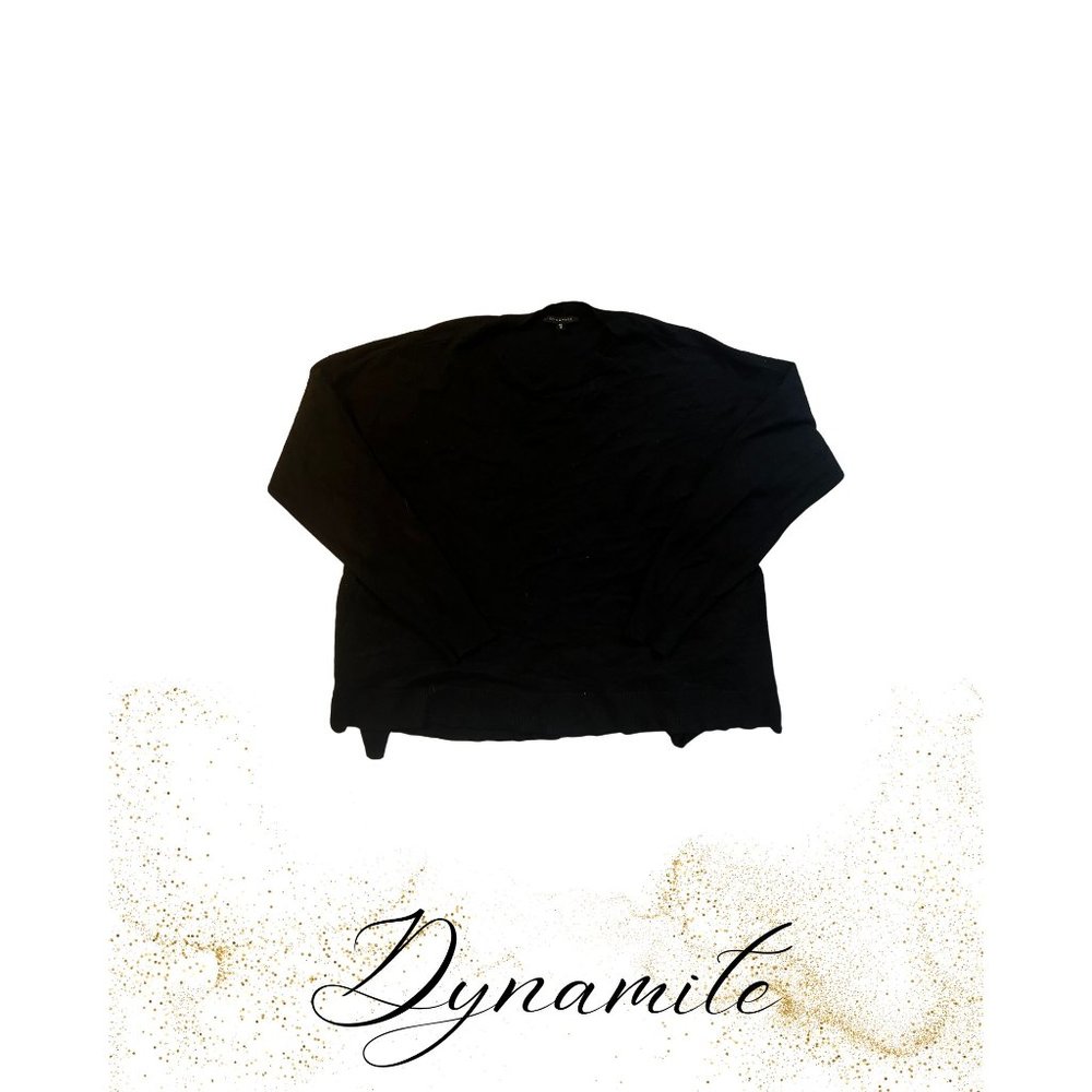 Dynamite black sweater